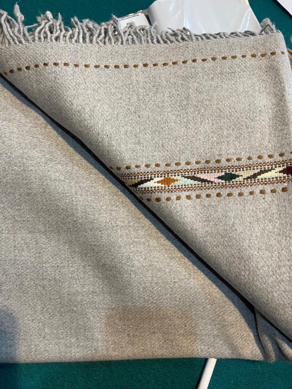 Cashmere Gray Mohair Premium Woolen Shawl for Men - Handmade - Chitral Wool