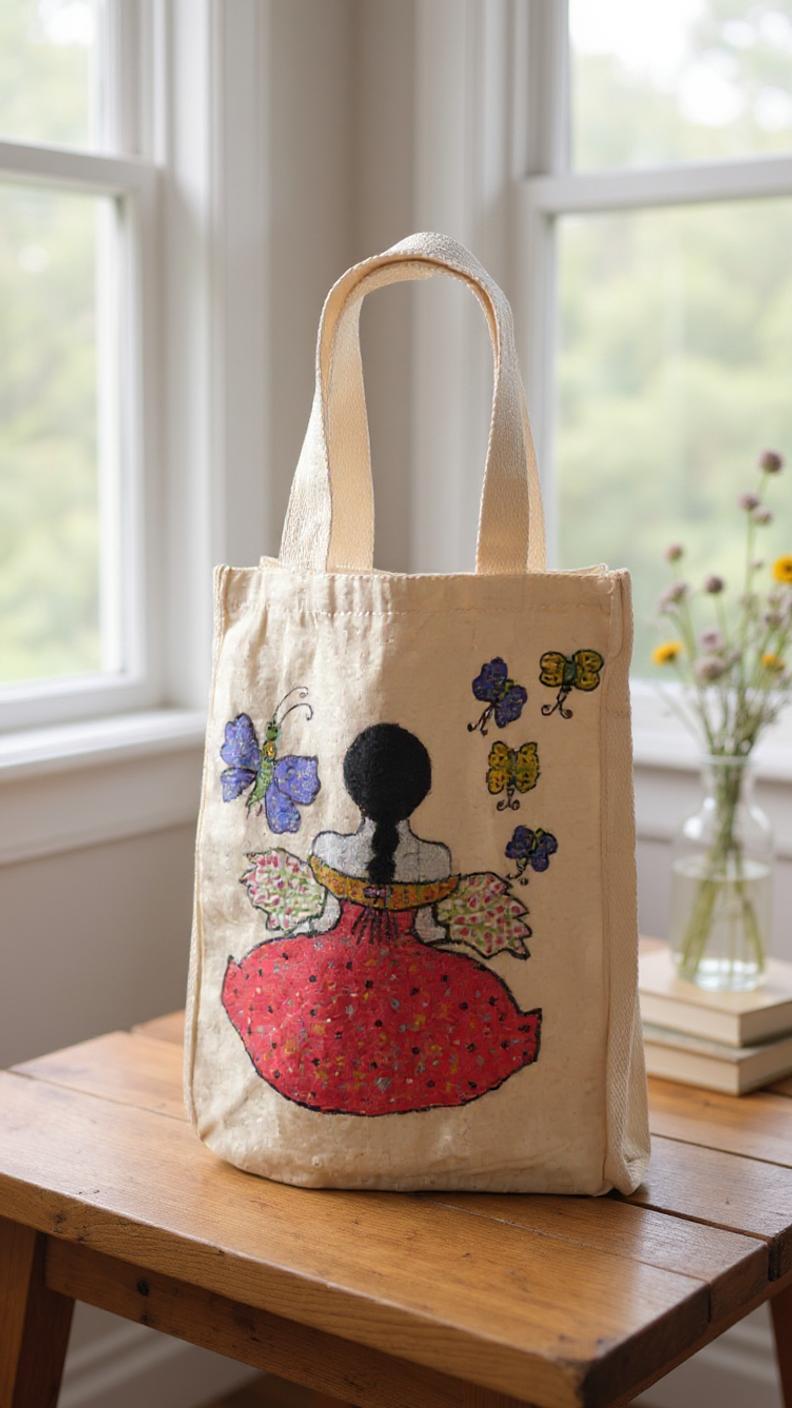 Handmade Handbag for Women - Chitral Wool