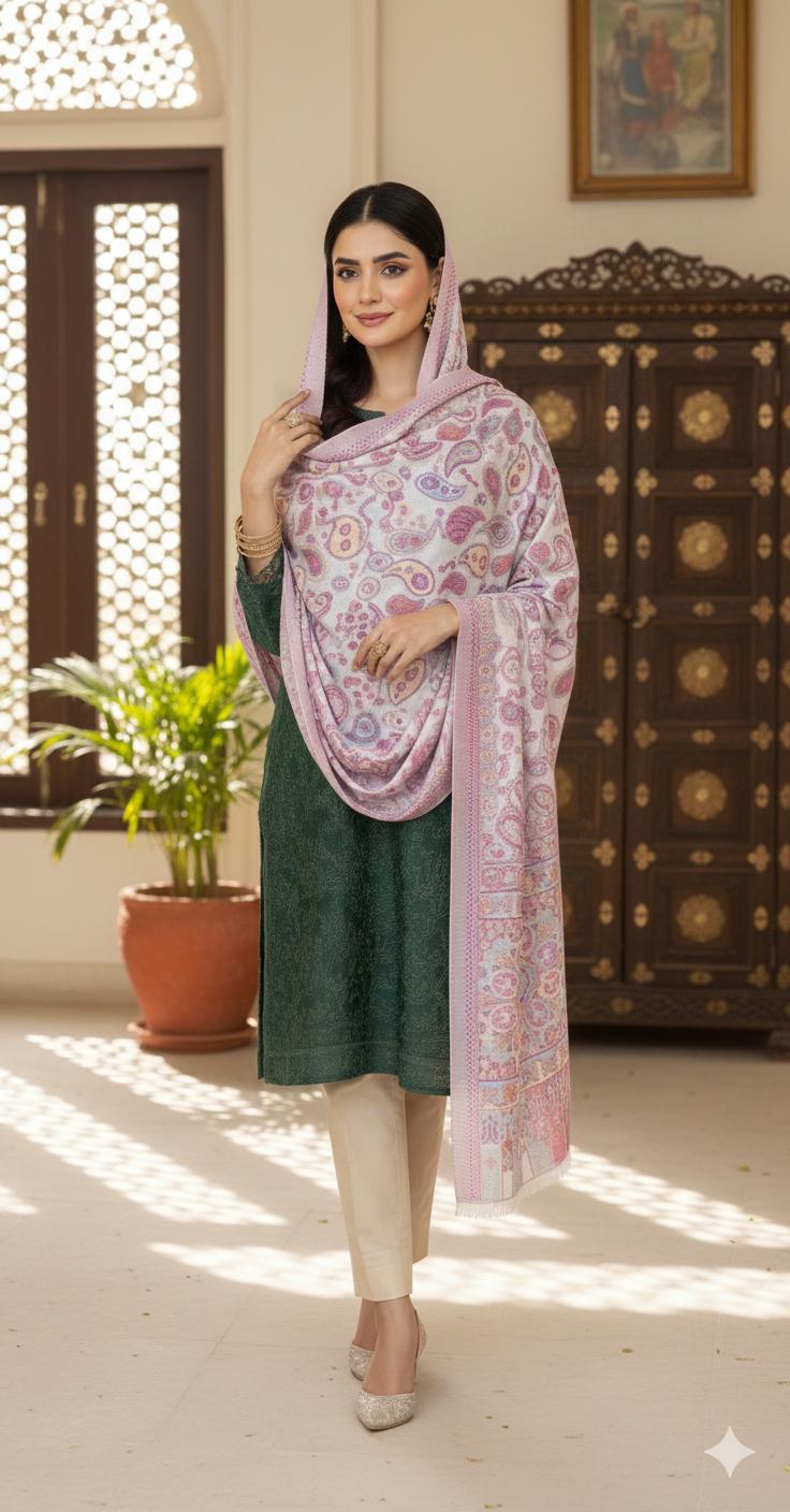 Cashmere Shawl for Women – Soft, Warm & Elegant | Handmade Cashmere Wool - Chitral Wool