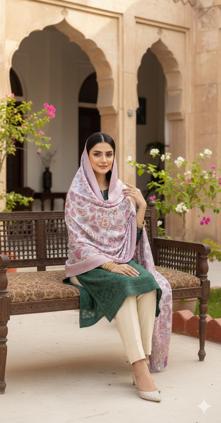 Cashmere Shawl for Women – Soft, Warm & Elegant | Handmade Cashmere Wool - Chitral Wool