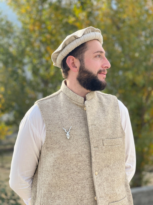 Chitrali Woolen Cap - Chitral Wool