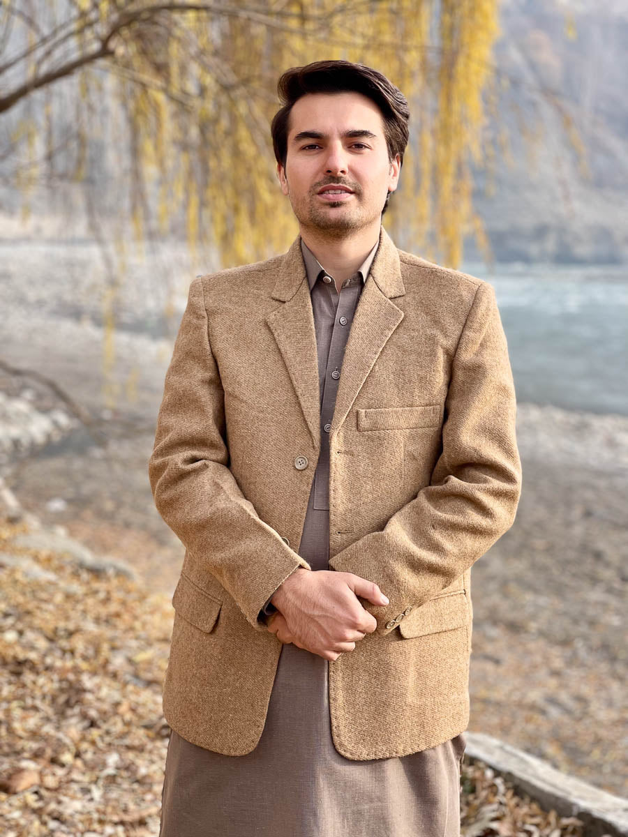 Premium Woolen Blazer for Men - Handmade - Chitral Wool