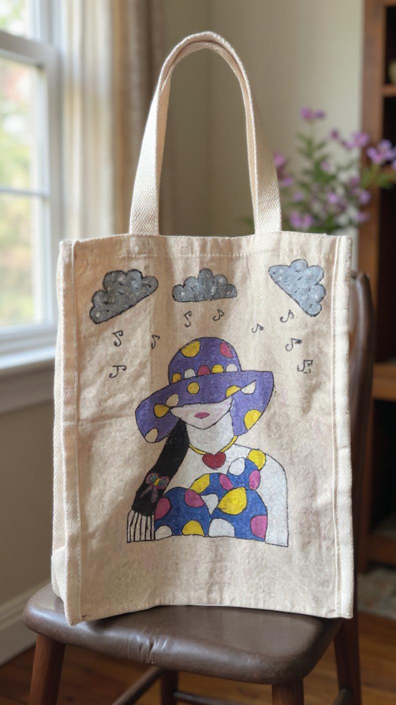 Handmade Handbag for Women - Chitral Wool