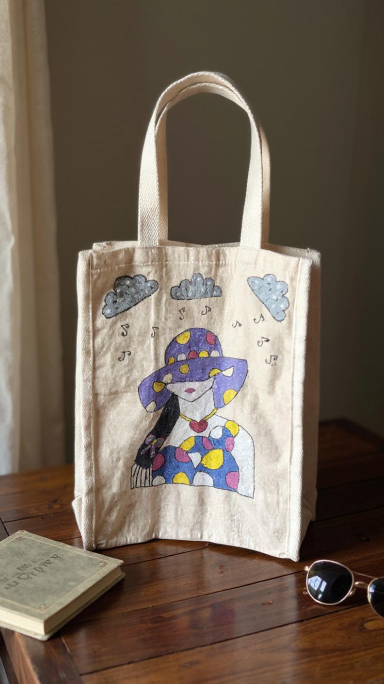 Handmade Handbag for Women - Chitral Wool